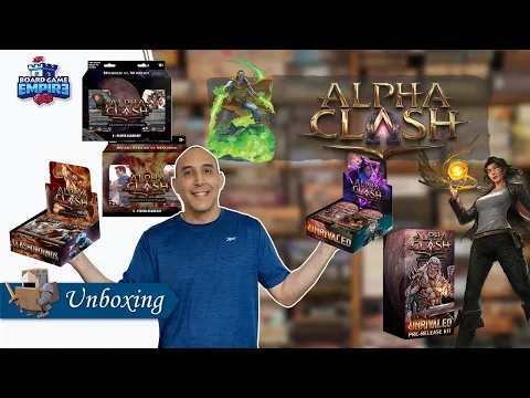 Alpha Clash TCG Unboxing