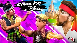 Cobra Kai in Disney World with my Dad Mike!  (FGTeeV Gameplay)