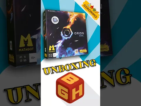 Board Game Heaven Unboxing 231: Orion Duel (Geronimo Games & Matagot)