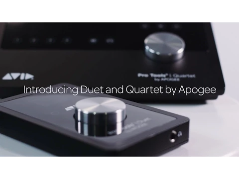 Product video thumbnail for Avid Apogee Pro Tools Quartet Interface &amp; Software