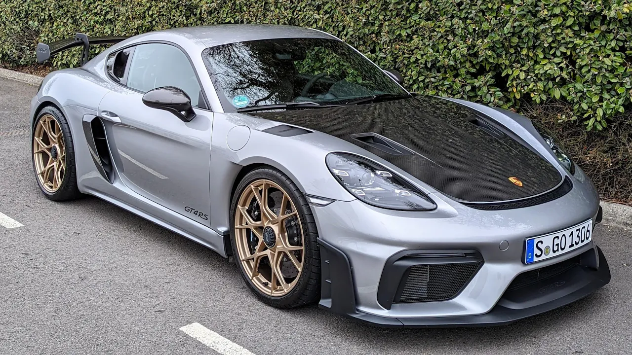 1st Drive Porsche GT4 RS - Motoring perfection! | 718 Cayman | 4K