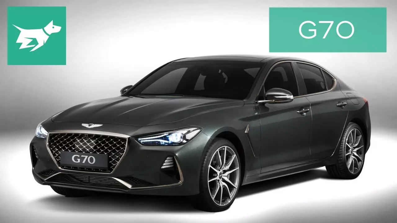 2018 Genesis G70 Detailed Walkaround Review (including G70 3.3 twin turbo engine sound)