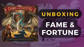 Fame and Fortune - Kickstarter Preview - Unboxing | DaniCha