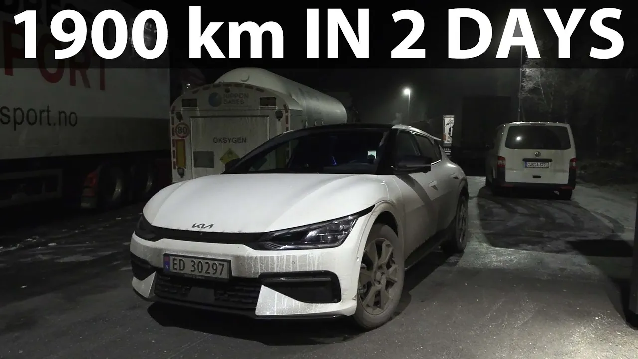 Kia EV6 road trip to Mo i Rana part 1