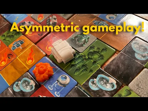 Planet Unknown Asymmetric Game play