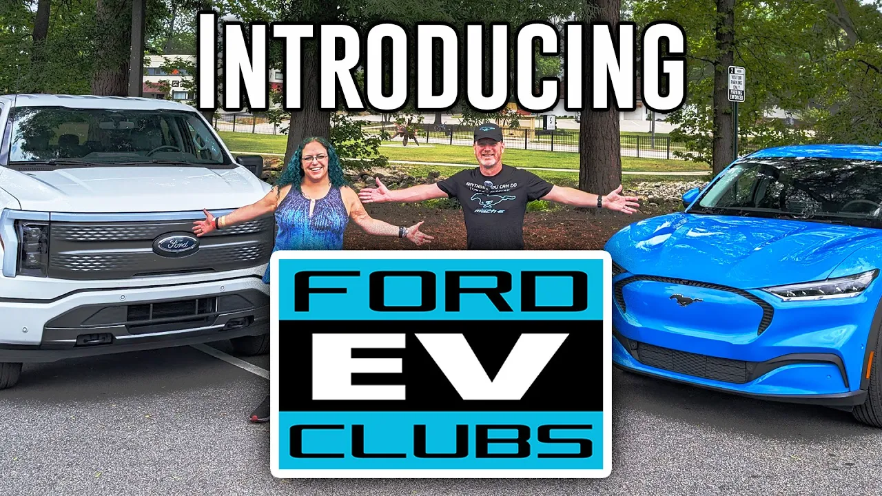 NEW Ford EV Clubs launches for F-150 Lightning and Mustang Mach-E owners!!!