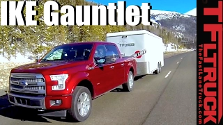 2017 Ford F-150 10-Speed Ike Gauntlet Review: World's Toughest Towing Test