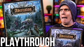 Grim Dark Tower Defense! - Aberration Full Board Game Playthrough!