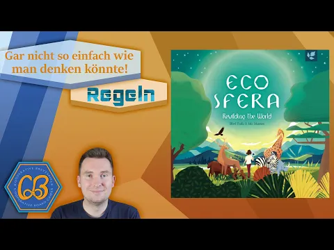 Ecosfera - Wie spielt sich der Deck-Builder mit wunderschönem Artwork - Regeln in Deutsch - 4K