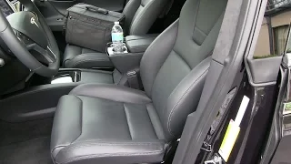 Tesla Model X front seat review