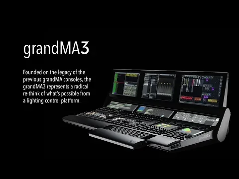 Product video thumbnail for MA Lighting grandMA3 Light Lighting Console