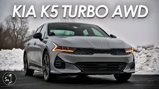 2021 KIA K5 TURBO AWD | Less Power Is Better