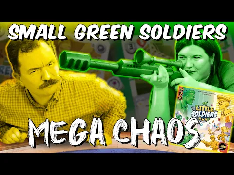 NRB Plays LITTLE SOLDIERS! | Board Game Club | AD