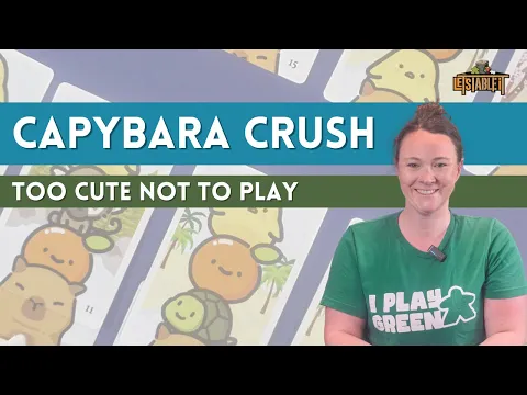 Capybara Crush Card Game Mini- Review | Is It Just Cute or Actually Clever?