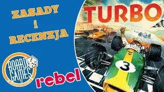 RECENZJA : TURBO - wyścigowa gra planszowa