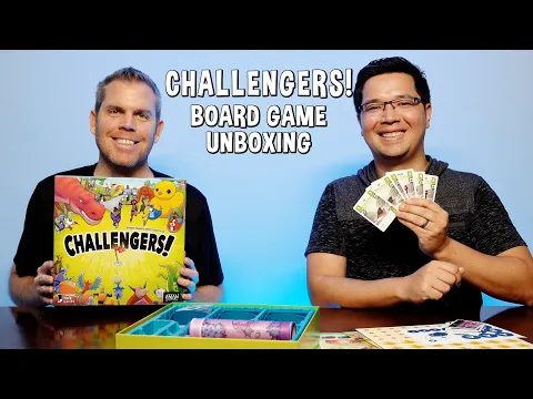 Unboxing Challengers! - Capture the Flag Board Game