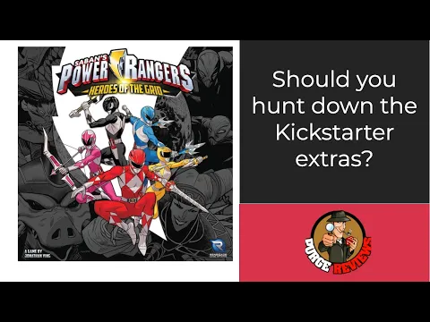 Power Rangers Kickstarter Extras
