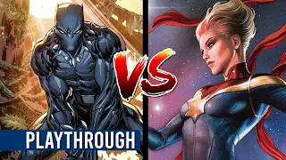Marvel Dice Throne - Black Panther VS Captain Marvel