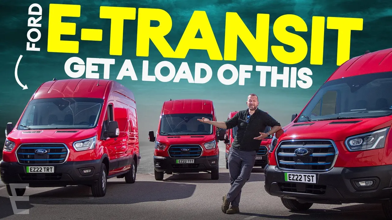 Ford E-Transit First Drive - New Transit electric van review / Electrifying