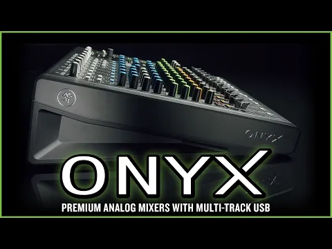Product video thumbnail for Mackie Onyx16 16-Channel Analog Mixer w/ Multi-Track USB