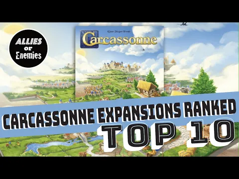 Carcassonne Expansions Ranked