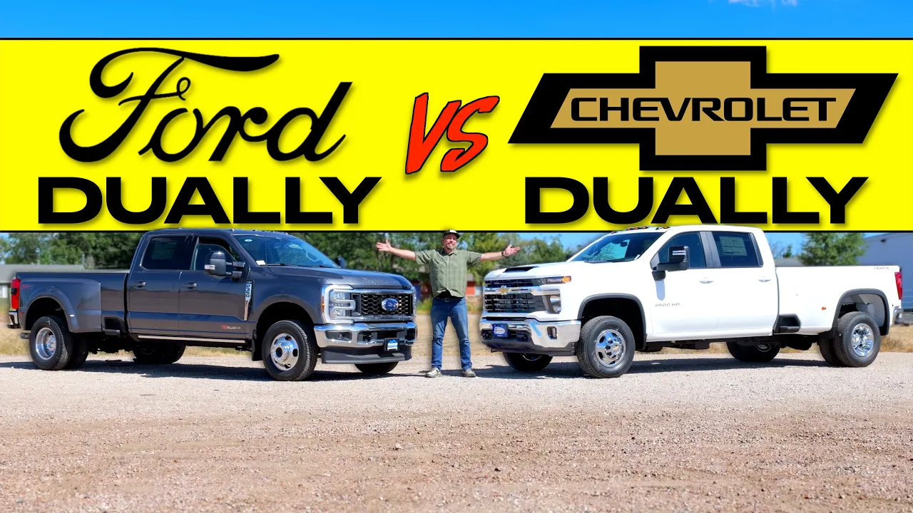 Ford F-350 vs Chevy Silverado 3500: Which Brand Makes the BEST Dually?