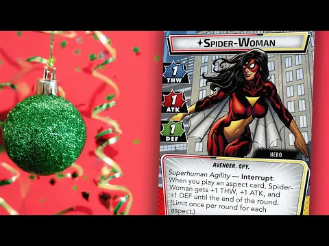 Spider Woman Green Red Christmas Build - Live Replay