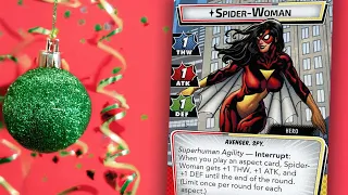 Spider Woman Green Red Christmas Build - Live Replay