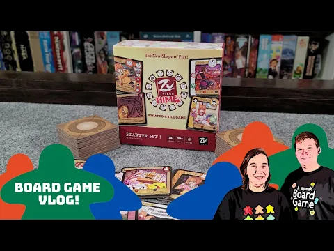 Board Game Vlog! (Zu Tiles: Hime)