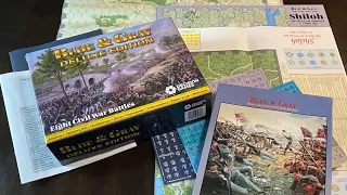 Blue & Gray (Decision Games) - Comparison with Deluxe Edition