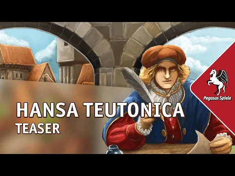 Hansa Teutonica | Teaser |EN| Pegasus Spiele