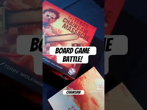 #TexasChainsawMassacre #BoardGame Battle! #spookygames #tabletopgames #horrorgaming #horrorboardgame