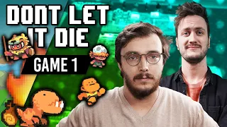 GREAT BALLS OF FIRE! | Don't Let It Die Game 1 | Rythian, Breeh, Zylus & Briony