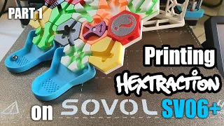 3D Printing Hextraction board game on Sovol SV06 Plus (Part 1)