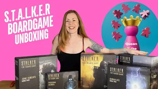 S.T.A.L.K.E.R terrain, anomalies, personal stories and core game unboxing - Queen of the Board