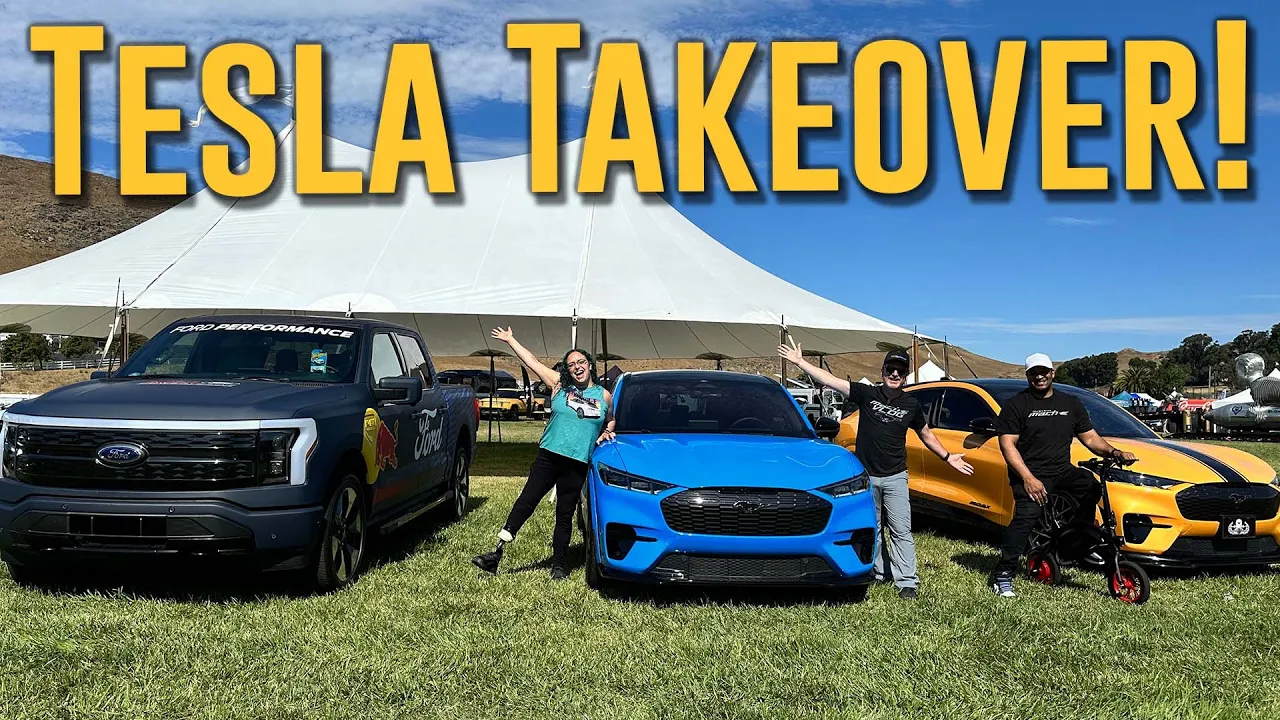 Ford EV's join Tesla Takeover 2023!