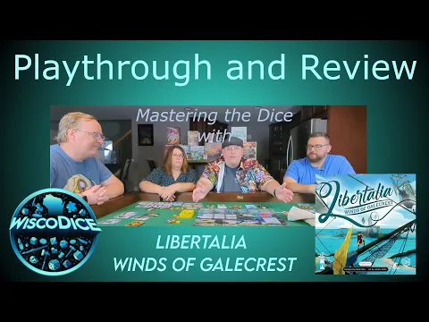 Mastering the Dice - Libertalia Learn to Play and Playthrough