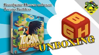 Boardgame Heaven Unboxing 206: Tucana Builders (Jumping Turtle Games)