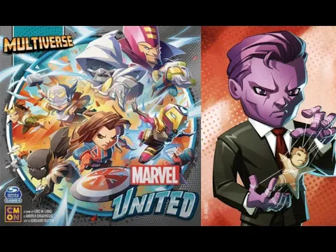Marvel United Play Through - Purple Man