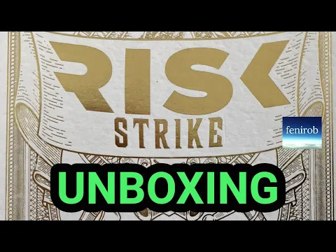 Risk Strike Board Game | Unboxing (No Talking)