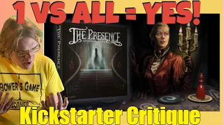 The Presence: A Victorian Horror Board Game - Kickstarter Critique Review