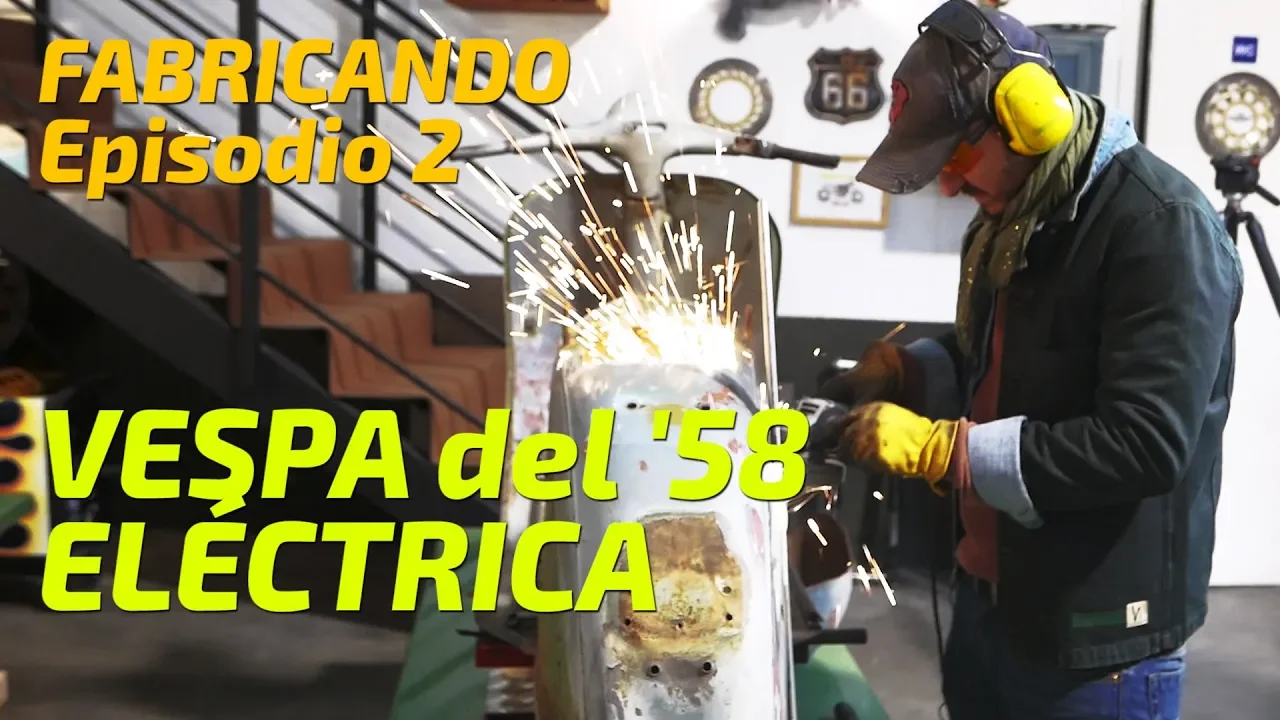 Convirtiendo Vespa del '58 en moto eléctrica - ¡No hay marcha atrás!  EPISODIO 2