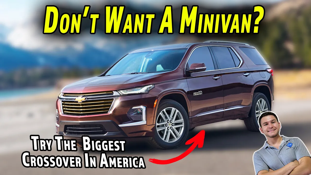 The 2023 Chevy Traverse Is The Un-Minivan Family Hauling Champion