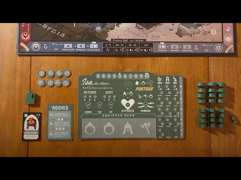 Essence - How to Play - Setting up your Player Board