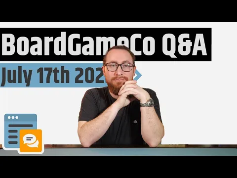 BoardGameCo Q&A 7/17/2025 - The Weekly Live