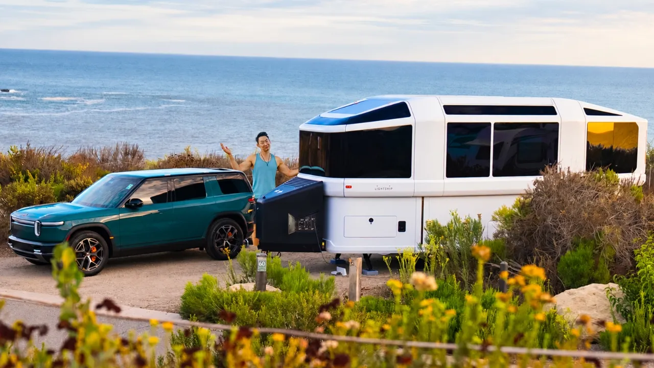 I Spent 24 Hours in a Futuristic Electric RV