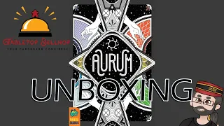 Unboxing Aurum, a trick-taking card game where you CAN'T follow suit!