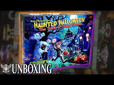 Haunted Halloween: The Trick-or-Treat Game Unboxing - What's Inside?