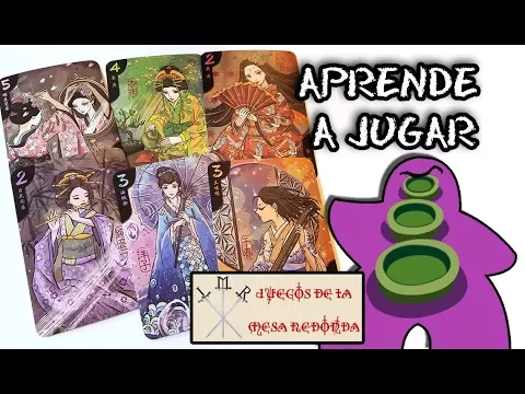 Hanamikoji - Tutorial y Partida Juego de Mesa