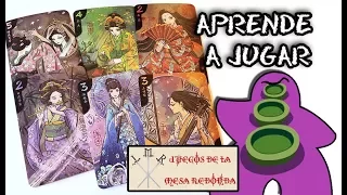 Hanamikoji - Tutorial y Partida Juego de Mesa